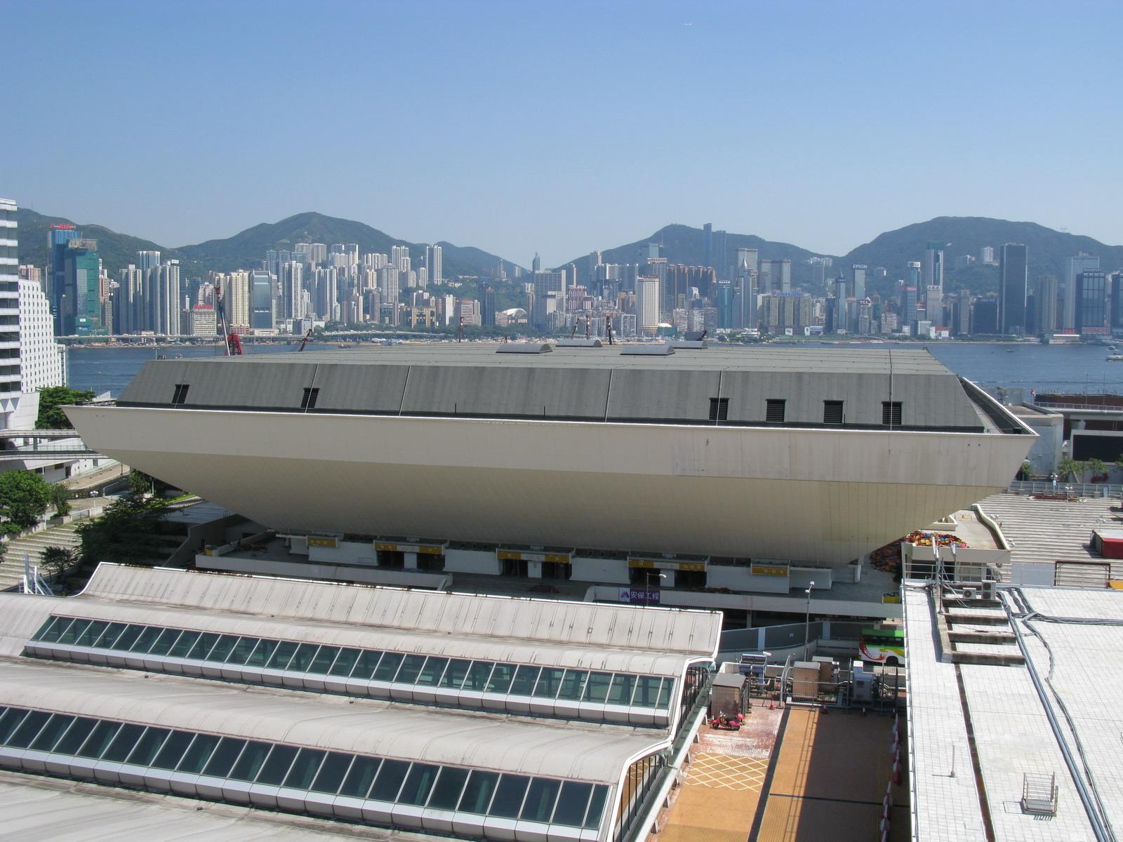 Hong Kong Coliseum Aerial View