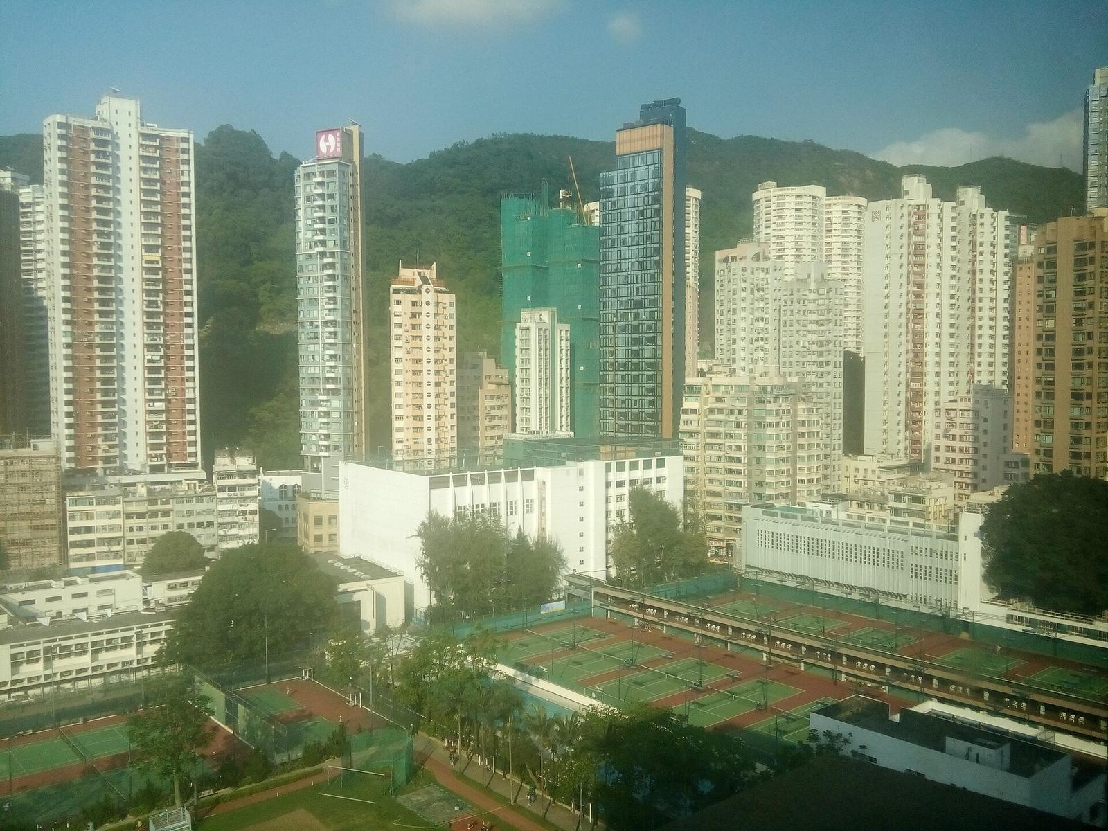 HKCL view CWB Causeway Bay 大坑 Tai Hang buildings May 2017 IX1